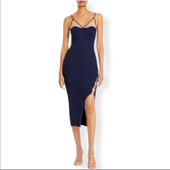 Nicholas Jules Knit Midi Dress 